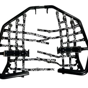 BUMPER XRW XR10 BLACK AVEC GRILLE PHD ROUGE : LTZ400 K9 INJECTION
