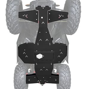 BUMPER XRW XR10 BLACK AVEC GRILLE PHD ROUGE : LTZ400 K9 INJECTION