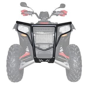 BUMPER XRW XR10 BLACK AVEC GRILLE PHD ROUGE : LTZ400 K9 INJECTION
