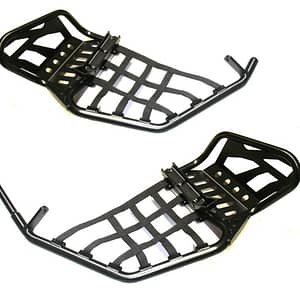 BUMPER XRW XR10 BLACK AVEC GRILLE PHD ROUGE : LTZ400 K9 INJECTION