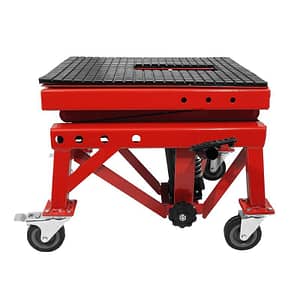 UFO - Béquille de Stand pliable (Noir et Rouge)