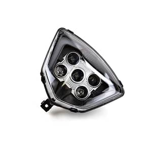 Support de plaque RTECH avec feu racing LED HUSQVARNA Enduro de 2024