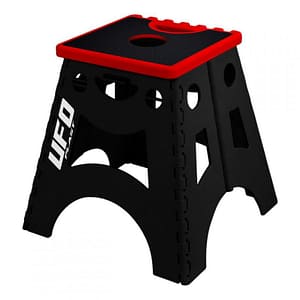UFO - Béquille de Stand pliable (Noir et Rouge)