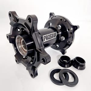 Moyeu Avant - Kawasaki 125-250 KX 90-02 + 500 KX 90-04 - (Vert)