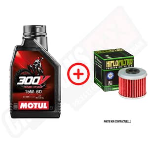 Pack Bel-Ray GEAR SAVER 75W 1L + Bac vidange 12L