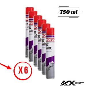 Pack Lubrifiant / dégrippant MOTUL EZ LUBE 750 ml (x6)