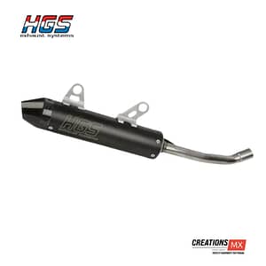 Silencieux d'échappement HGS - HONDA CR 500 R 1989 - 2001