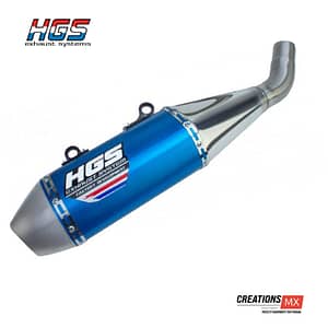 Silencieux d'échappement HGS - GASGAS EC-F 250-500, 24-25 / HUSQVARNA FE 250-501, 24-25