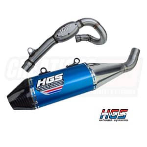 Silencieux d'échappement HGS - GASGAS EC-F 250-500, 24-25 / HUSQVARNA FE 250-501, 24-25