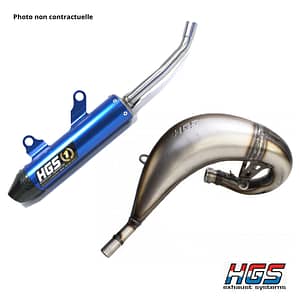 Silencieux d'échappement HGS Carbone – HONDA CR 500 R (1989-2001)