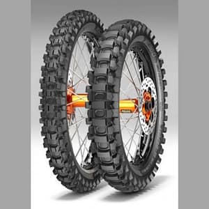 POIGNÉES RENTHAL MX ORIGINAL LOCK-ON MEDIUM  (Half waffle + Diamond) - Gris anthracite