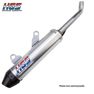 Silencieux d'échappement HGS Carbone – HONDA CR 500 R (1989-2001)