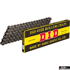 Chaîne DID 415S – 104 Maillons avec Clip RJ (50cc)