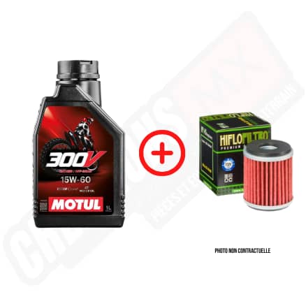 Pack MOTUL 15W60 + HF 140 (GASGAS 13-15 / YAMAHA 09-25)