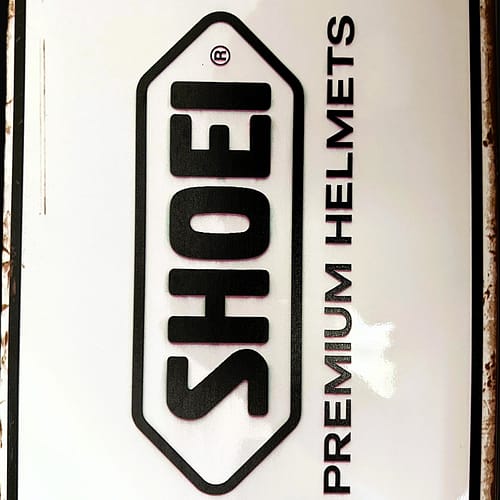 Plaque déco en Métal - "SHOEI"