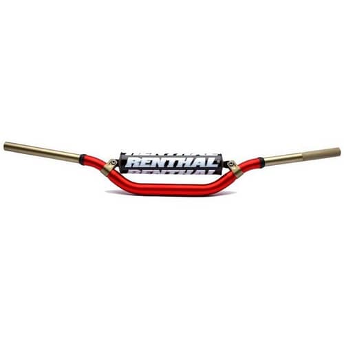 99RTTWRD-P GUIDON RENTHAL TWINWALL® RED-PADDED (918 à 999)