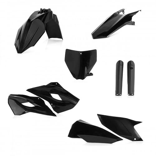 ACERBIS - Full Kit Plastique GasGas EX300 21-23 + EXF250/350/450 + MC125 + MCF250/450 21-23 - Noir Métallique
