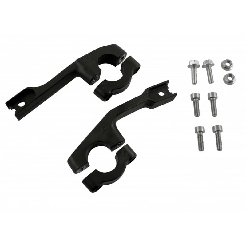 ACERBIS - Kit montage pour Protèges mains UNIKO VENTED - Noir