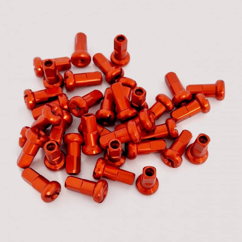 Pack écrous rayons - Spécifique roue PROSTUF - Orange (pack x36)